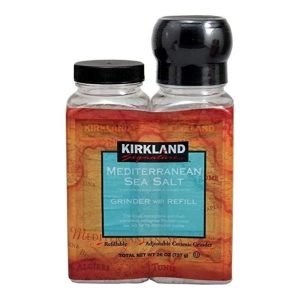 Condimento Sal Marina Del Mediterránea Con Molino, Kirkland Signature / 737g