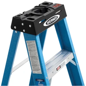 Escalera Werner FS106 Fibra De Vidrio / 250 lbs / 1.83m - Imagen 4