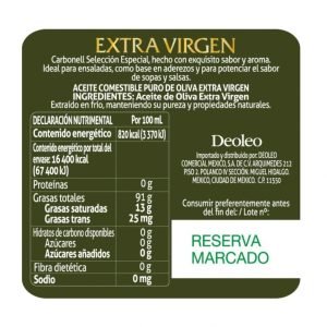 Aceite De Oliva Extra Virgen, Carbonell / 2L - Imagen 2