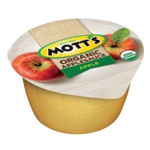Puré De Manzana Orgánico Sin Azucar, Mott´s / 36 Pack / 111g - Imagen 2