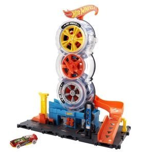 Hot Wheels - Tienda De Neumáticos City Super Twist / +4 - Imagen 2