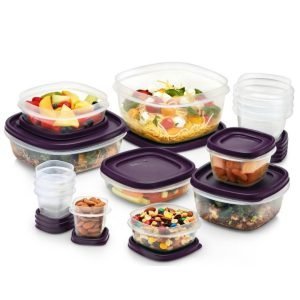 Juego De Recipientes De Almacenamiento De Alimentos De Plástico - Rubbermaid EasyFindLids - Imagen 3