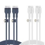 Cable De Carga USB-C a Lightning, Belkin / 4 Pack / 2 x 1mt / 2 x 2mts