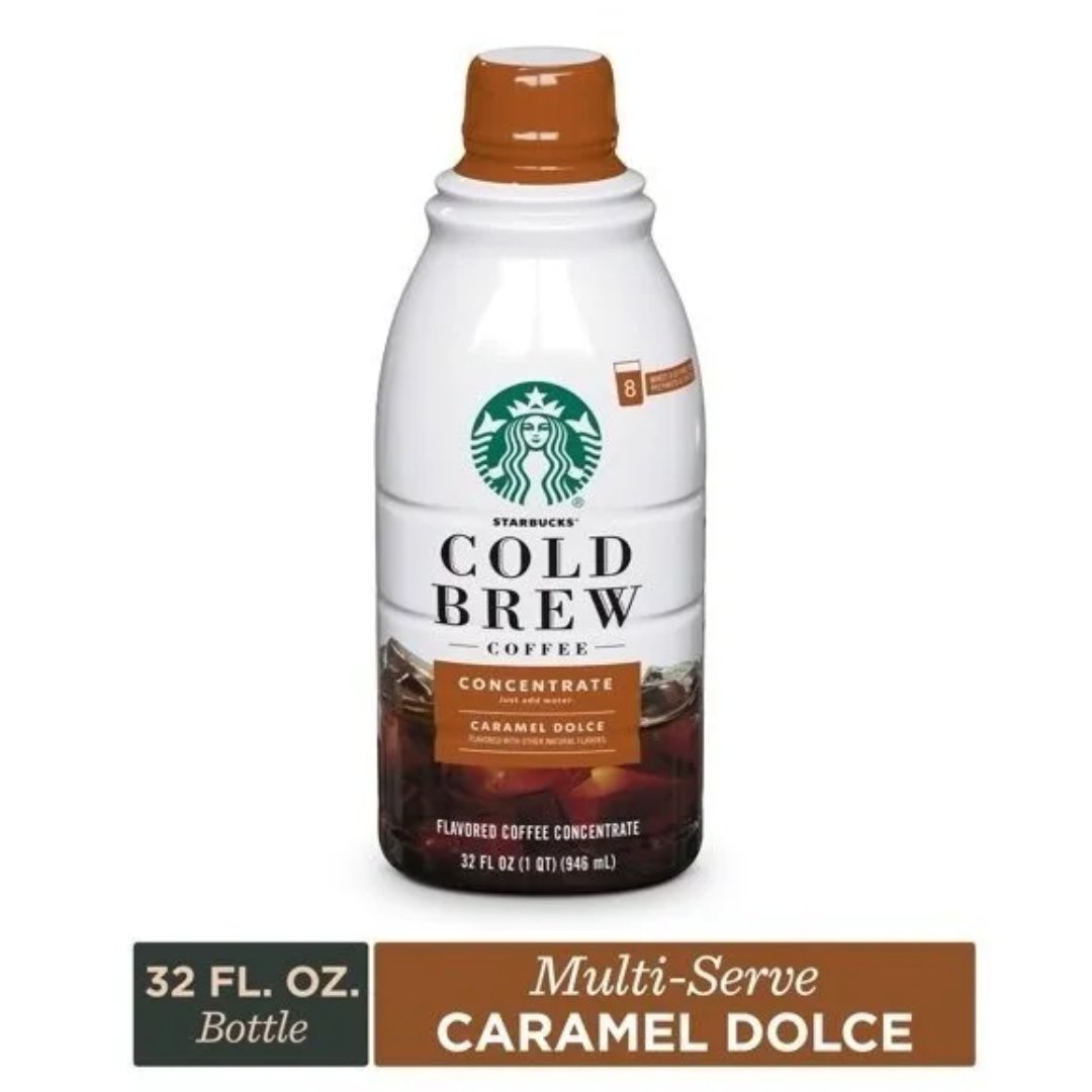Untitled Project – 2022-12-12T111135.572 Concentrado De Café Frio Cold Brew, Starbucks Caramel Dolce / 946mL - Imagen 1