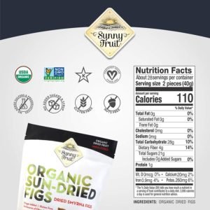 Sunny Fruit Higos Secos Orgánicos / 1.13 Kg - Imagen 2