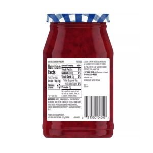 Mermelada De Fresa Sin Azúcar, Smucker’s / 361g - Imagen 2