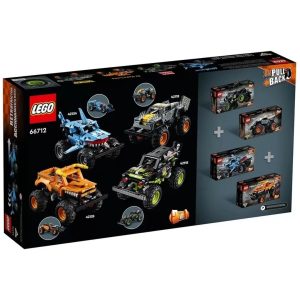 Lego Technic 66712 Colección Monster Jam 4en1 / 949 Piezas / 7+ Años - Imagen 2