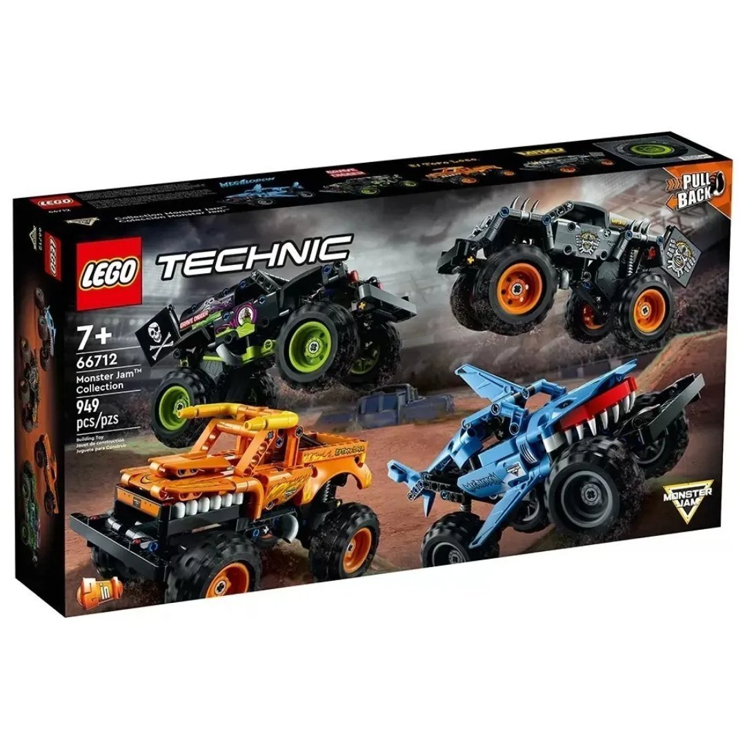 Untitled Project – 2023-01-18T191857.232 Lego Technic 66712 Colección Monster Jam 4en1 / 949 Piezas / 7+ Años - Imagen 1