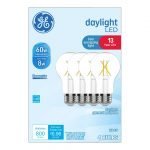 Bombillos LED De Luz Diurna GE / 60 W / A19 De Uso General - 800 Lúmenes / 4 Pack