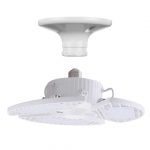 Luz De Garaje LED De 3 Paneles Súper Brillante / 2 Pack