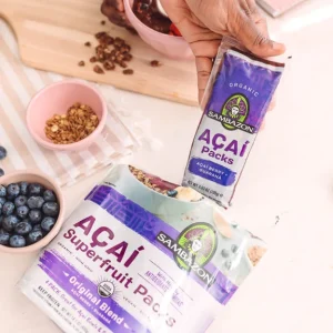 Paquetes de Açaí Congelado Orgánico Mezcla Original - Berry + Guaraná / Sambazon / 12 Pack / 100g / 1.2 Kg Total - Imagen 3