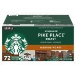 Café Starbucks K-Cups Pike Place Roast Medio Tostato, 72 Pack / 900g