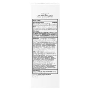 Protector Solar De Amplio Espectro SPF 70 - Hidratante Sin Aceite / Neutrogena Age Shield / 88mL - Imagen 3