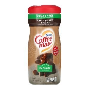 Coffee Mate Sabor Chocolate Sin Azúcar, Nestlé / 289g