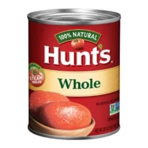 Tomates Enteros Pelados, Hunts 100% Natural / 411g