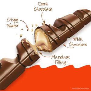Chocolate Con Leche y Crema De Avellana, Kinder Bueno / 5 Pack / 43g - Imagen 2