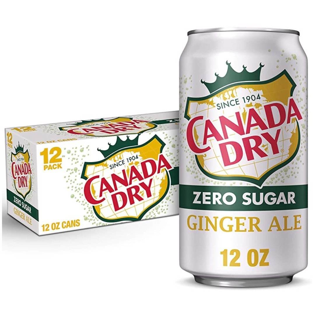 Untitled Project - 2023-03-22T123412.399 Refresco Canada Dry Zero Sugar De Ginger Ale Sin Cafeína / 12 Pack / 355mL - Imagen 1
