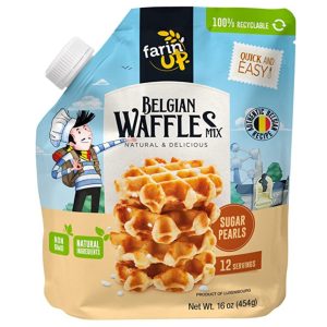 Mezcla De Waffles Con Perlas De Azúcar, Farin'UP / 907g