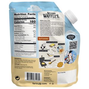 Mezcla De Waffles Con Perlas De Azúcar, Farin'UP / 907g - Imagen 2