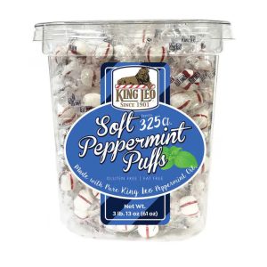 Caramelos De Menta Masticables, King Leo / 325 Und