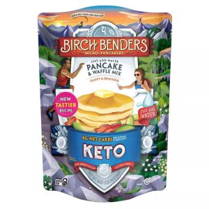 Mezcla Para Panquecas y Waffles Keto, Birch Benders / 850g