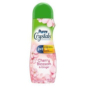 Pastillas Aromatizantes 2en1 Para Lavar - Cherry Blossom & Ginger / Purex Crystals / 595g