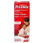 Acetaminofen Para Niños 160mg Por 5mL / Sabor Cereza / Children’s Tylenol 120mL