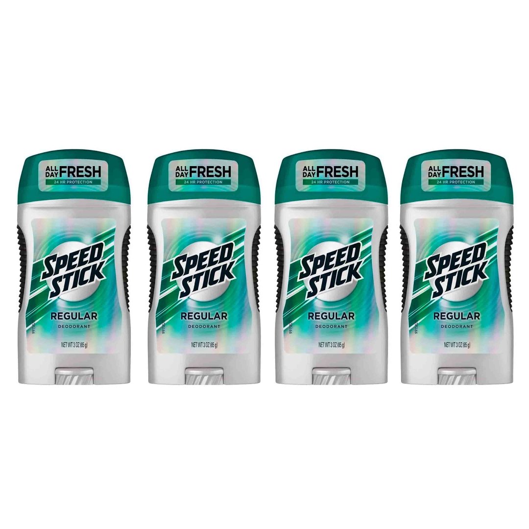 Untitled Project – 2023-06-19T115203.193 Desodorante De Caballero Regular 24H Protección / Speed Stick / 85g / 4 Pack - Imagen 1