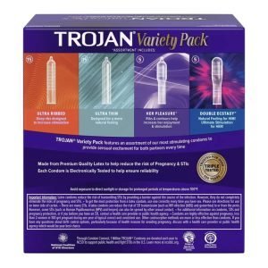 Preservativos Paquete Variado, Trojan / 40 Pack - Imagen 2