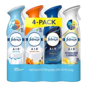 Spray Aromatizante Ambiental Elimina Olores - Febreze / 4 Pack / 250g