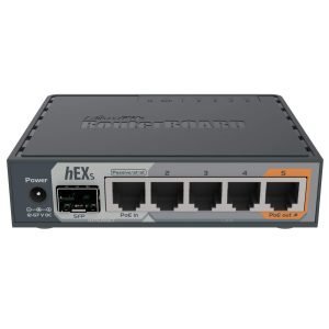 Mikrotik Mikrotik hEX S RB760iGS Router 5X Gigabit Ethernet,SFP, CPU De Doble Núcleo 880MHz - Imagen 3