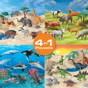 Set De Juego Animales Del Mundo / 61 Piezas / Animal Zone - Imagen 2