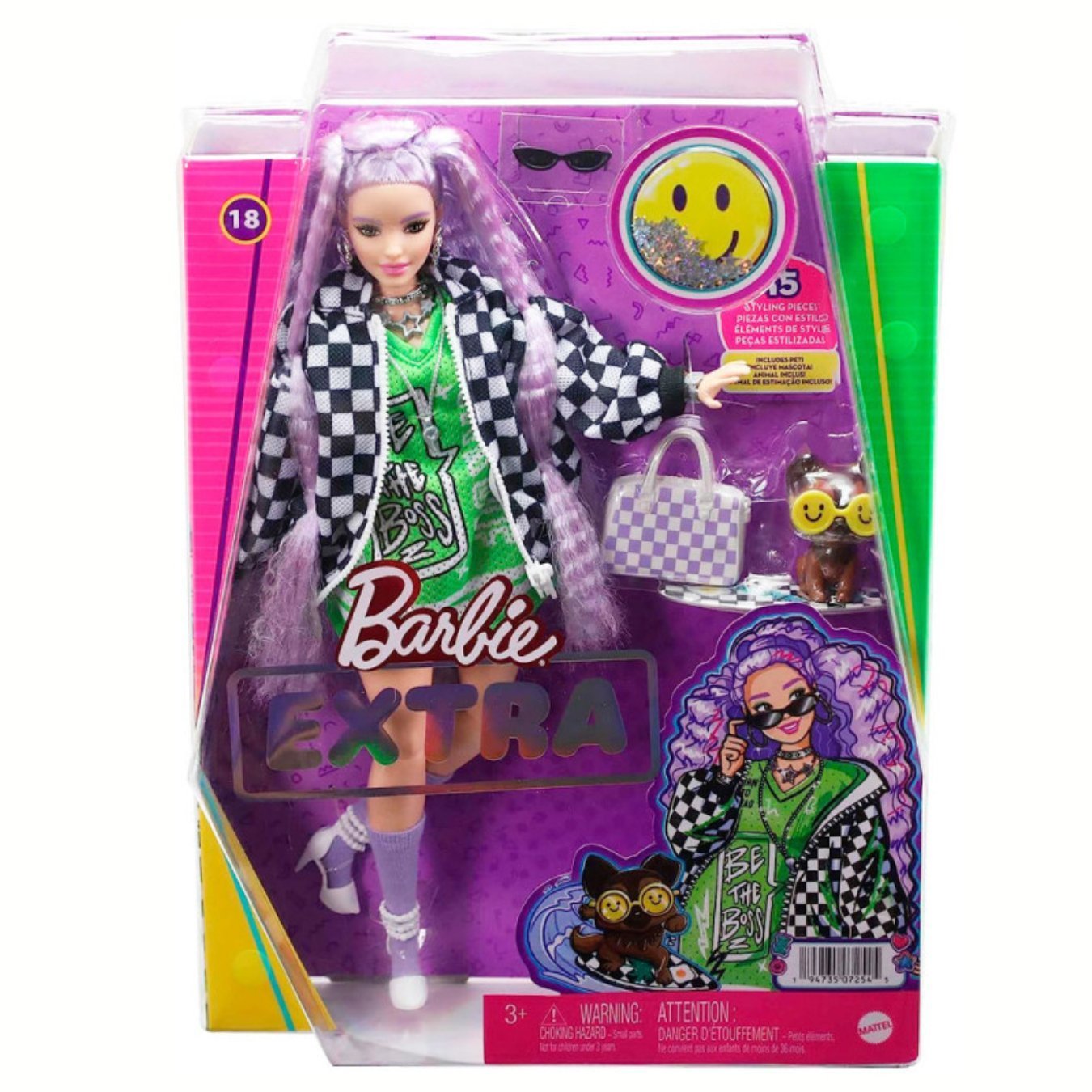 Untitled Project (29) Barbie Extra Con Accesorios- Matel - Imagen 1