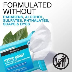 Toallitas Desmaquillantes Ultra Suaves Hydro Boots / Neutrogena / 139und - Imagen 3