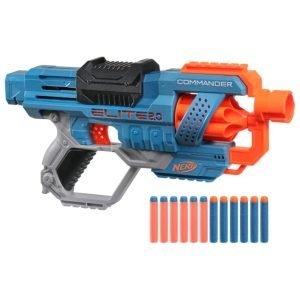 Nerf - Lanzador Elite 2.0 Commander RD-6 / 12 Dardos / 8+ Años (E9485)