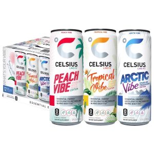 Bebida Energizante Celsius Live Fit / Sabores Variados / 18 Pack / 355mL