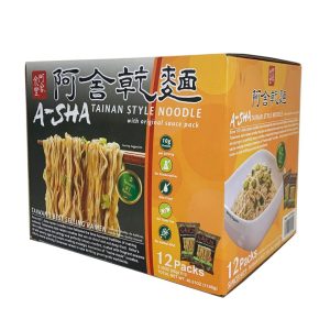 Fideos Instantáneos Ramen Estilo Taiwan Con Salsa Original Incluida / A-sha / 95g / 12 Pack