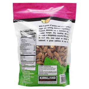 Almendras Asadas Secas Con Sal, Kirkland Signature / 1.13kg - Imagen 2