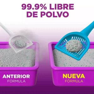 Scoop Away Arena Anti Olores Para Gatos, Aroma Fresco y Limpio 99.9% Libre De Polvo / 19 Kg - Imagen 3
