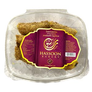 Dedos De Datil Mamool SantaRosa Con Ajonjolí Tostado, Hassoon Bakery / 283.5g