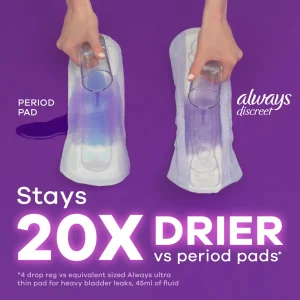 Toallas Sanitarias Always Discret - Largas y Pesadas / 39 Pack - Imagen 3