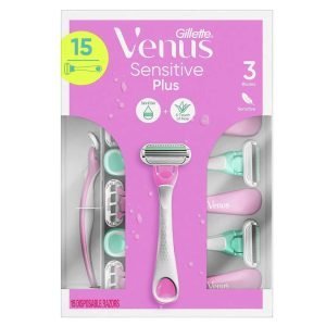 Afeitadoras Desechables Gillette Venus Sensitive Plus / 15 Pack