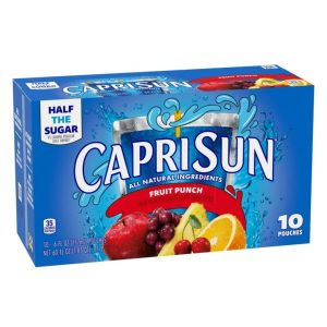 Jugo Capri Sun - Fruit Punch  / 10 Pack / 177mL