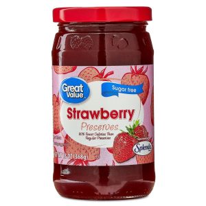 Mermelada De Fresa Sin Azúcar / Great Value / 368g