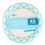 Platos De Papel 8.5in / Hom Works / 45 Platos