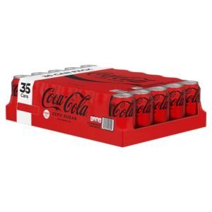 Latas De Refresco Coca-Cola Zero Sugar / 35 Pack / 355mL
