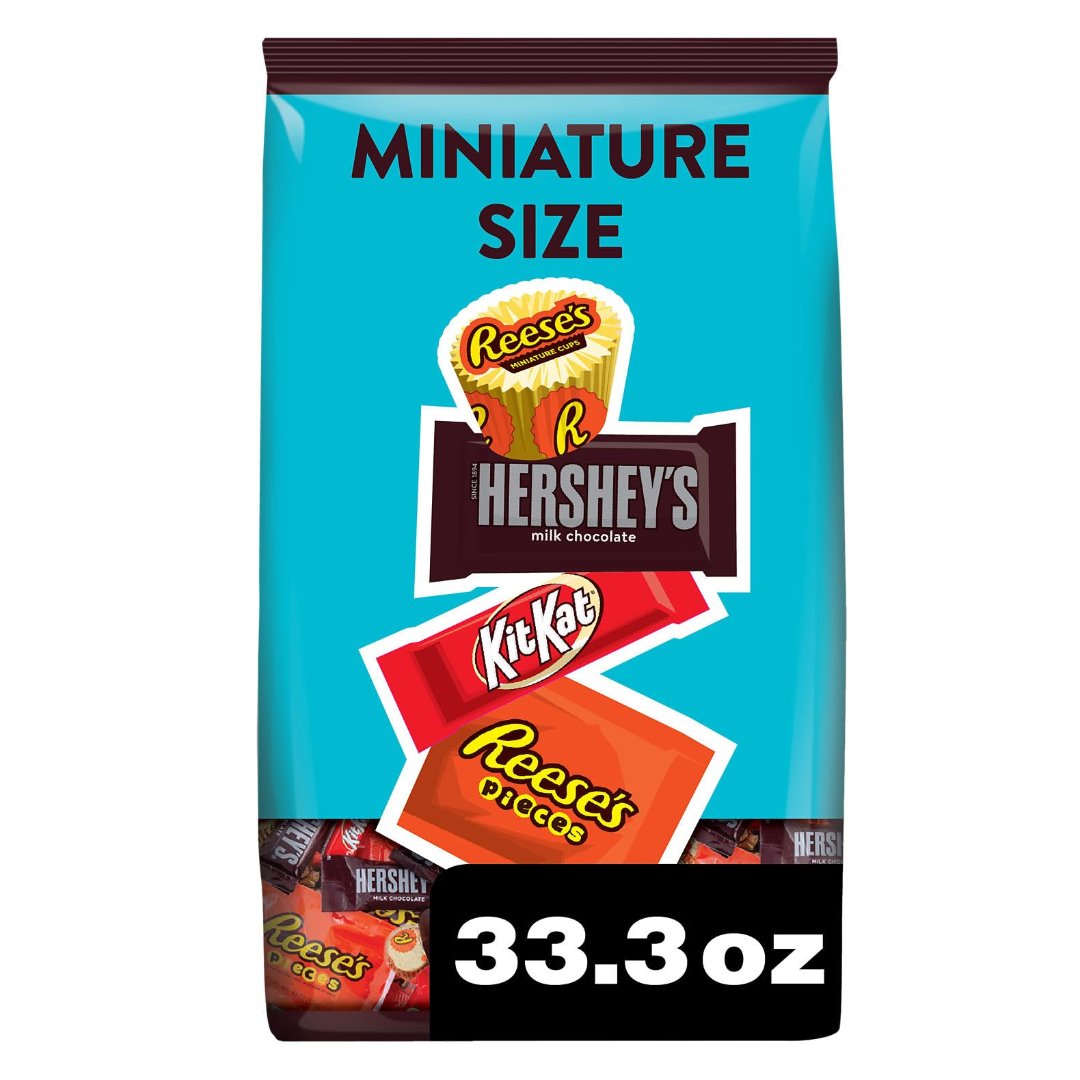 Untitled Project (9) Bolsa De Chocolates Miniaturas Surtidos Hershey's, Reese's y Kit Kat / 946g - Imagen 1