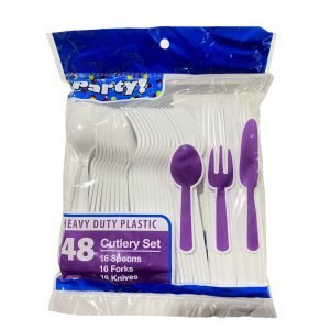 Cubiertos Plásticos Variados, Party! / 48 Pack - Imagen 5