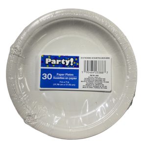 Platos De Papel Para Festejos / Party! / 30 Pack - Imagen 3