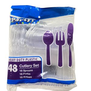 Cubiertos Plásticos Variados, Party! / 48 Pack - Imagen 6